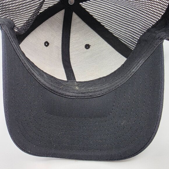 Jacks Surf Shop Black Mesh Trucker Hat Adjustable Snapback Cap Casual Outdoors - Picture 9 of 9